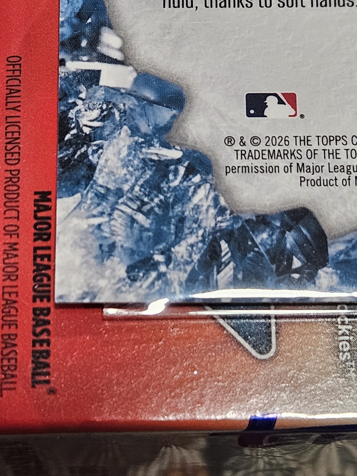 2026 Bowman Chrome Prospects Daniel Pierce Crystallized Gold /50 BWC-10 TB Rays