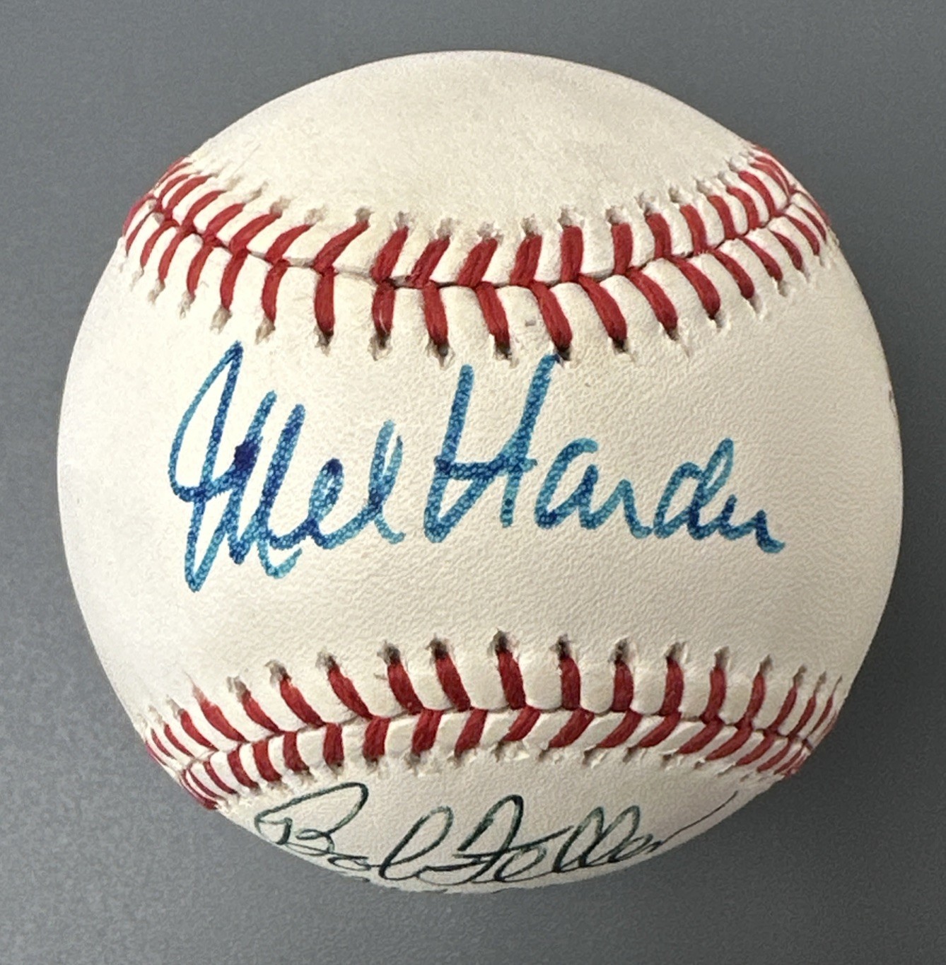 1950’s Pitching Greats MULTI SIGNED Official AL Baseball 5 sigs w/Feller & Score