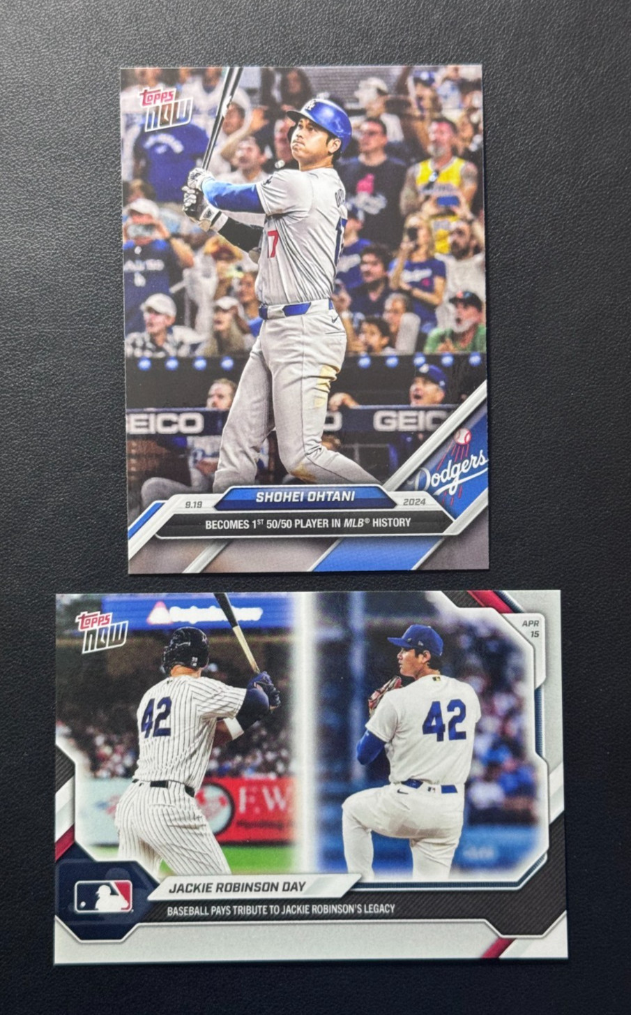 Shohei Ohtani Topps Now (2 Card Lot) 2024, 2026 Los Angeles Dodgers Aaron Judge