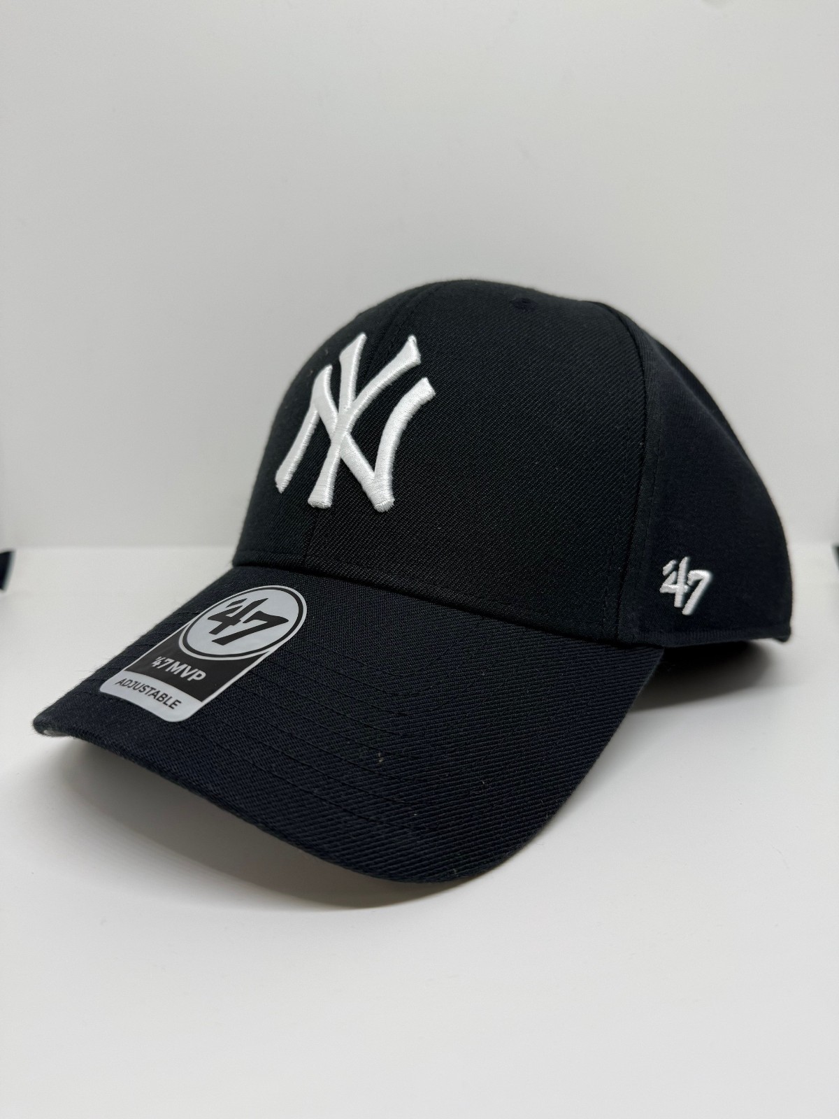 New York Yankees 47 Brand Hat Clean Up Adjustable Cap Black