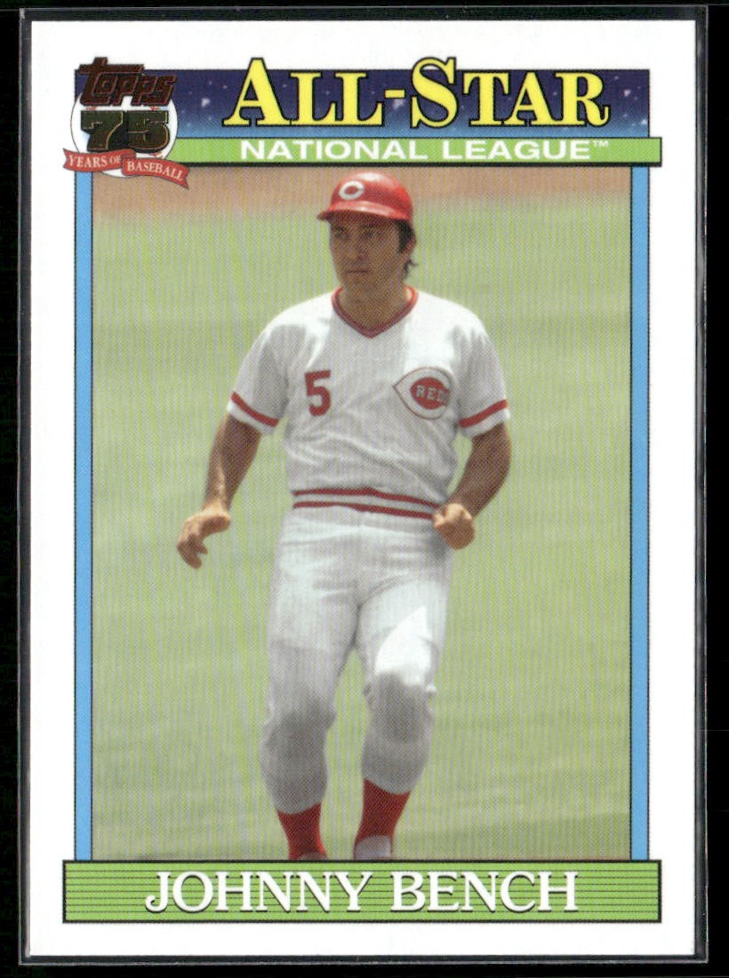 2026 Topps #91AS-47 Johnny Bench 1991 Throwback