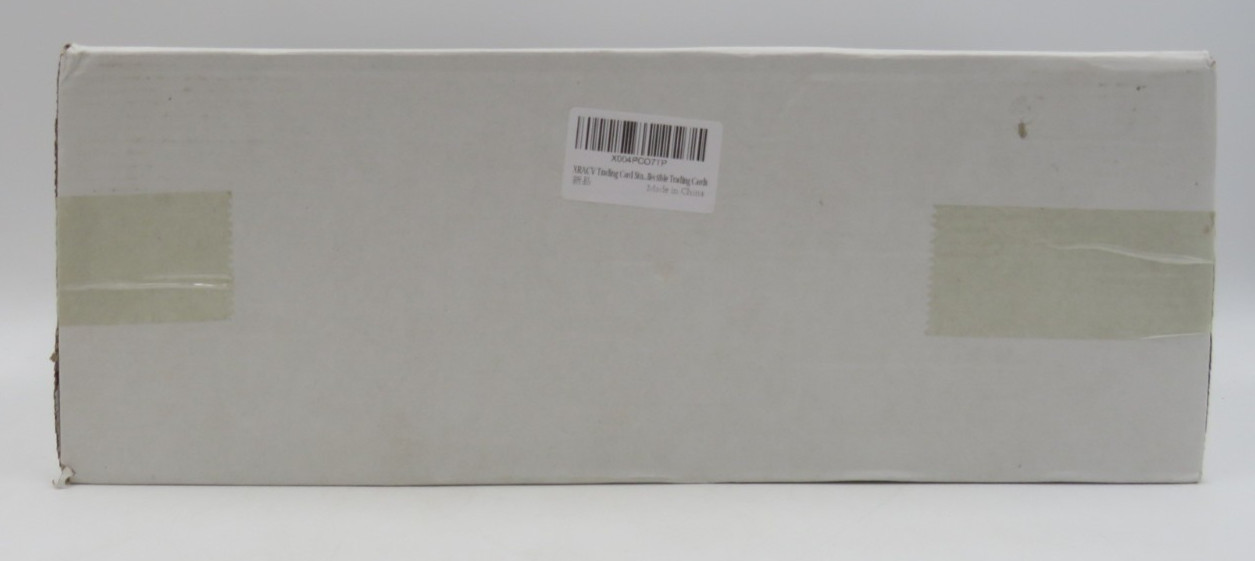 XRACV Trading Card Storage Box 10-Pack 1100 Count White Corrugated Cardboad NEW
