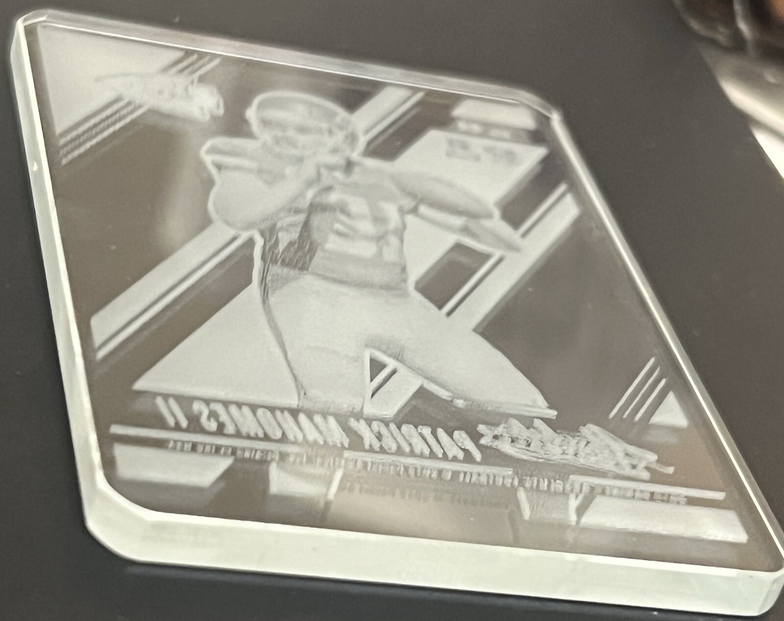 SSP RC Patrick Mahomes 2017 Absolute Memorabilia Glass Parallel Rookie Case Hit