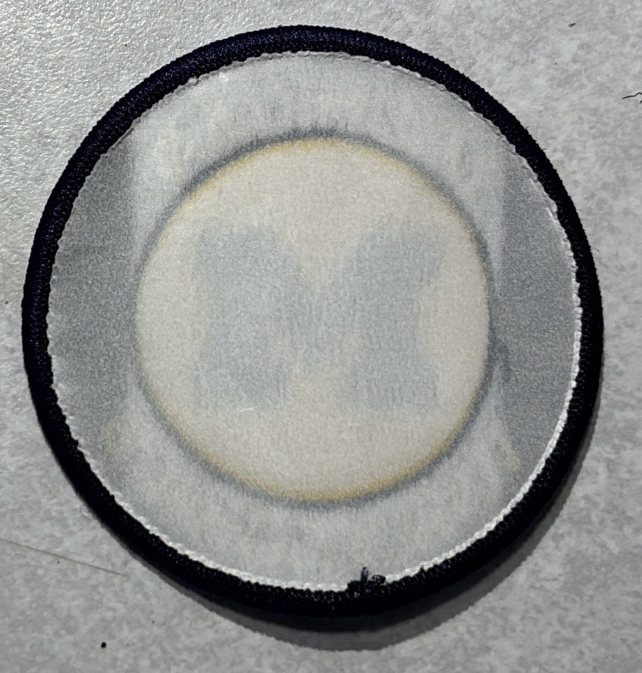 Michigan Wolverine Woven Iron-On Patch – Big Discount On 5 Or More. Go Blue