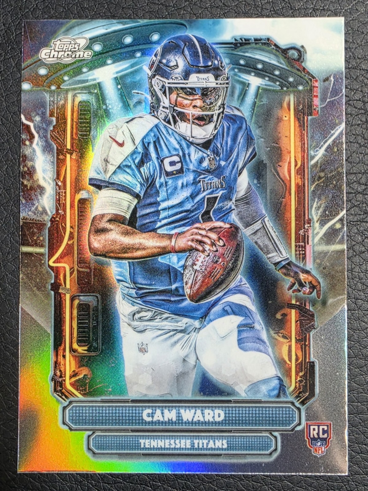 Cam Ward Extraterrestrial Talent RC Insert – 2025 Topps Cosmic Chrome #ET-1
