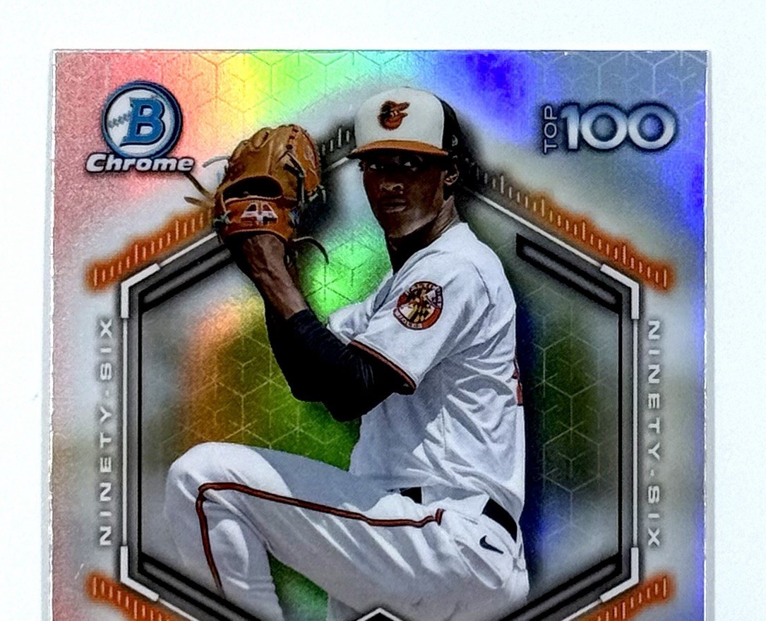 2026 Bowman Baseball Esteban Mejia #BTP-96 Top 100 Prospects SP Orioles