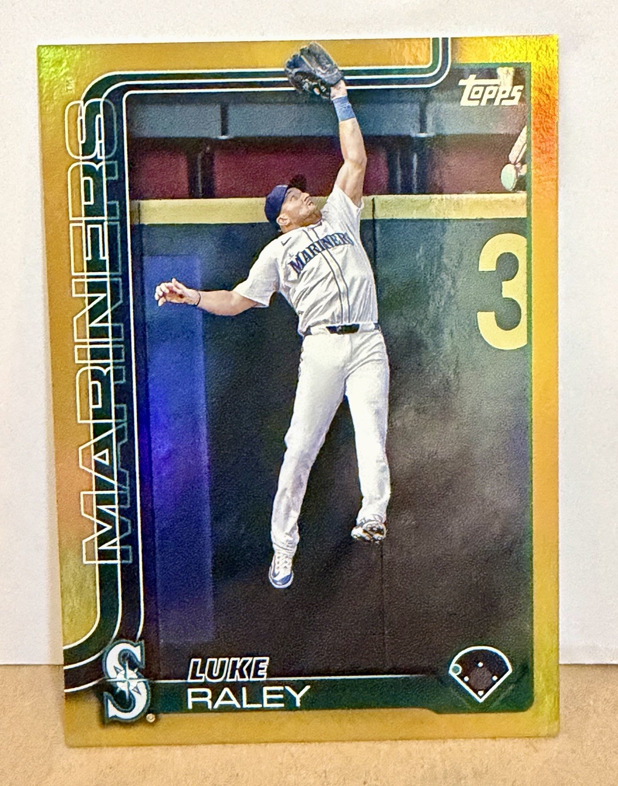 2025 Topps Series 2 – Luke Raley #534 Golf Holofoil /50