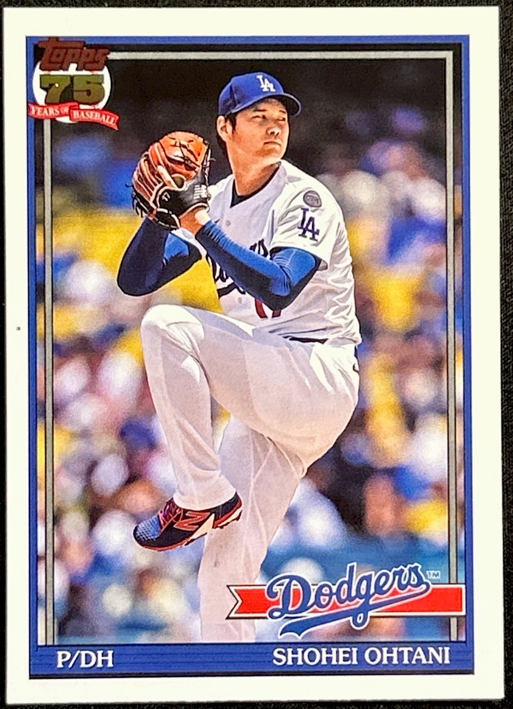 2026 Topps Series 1 – Shohei Ohtani #T91-100 1991 Topps Design L. A. Dodgers