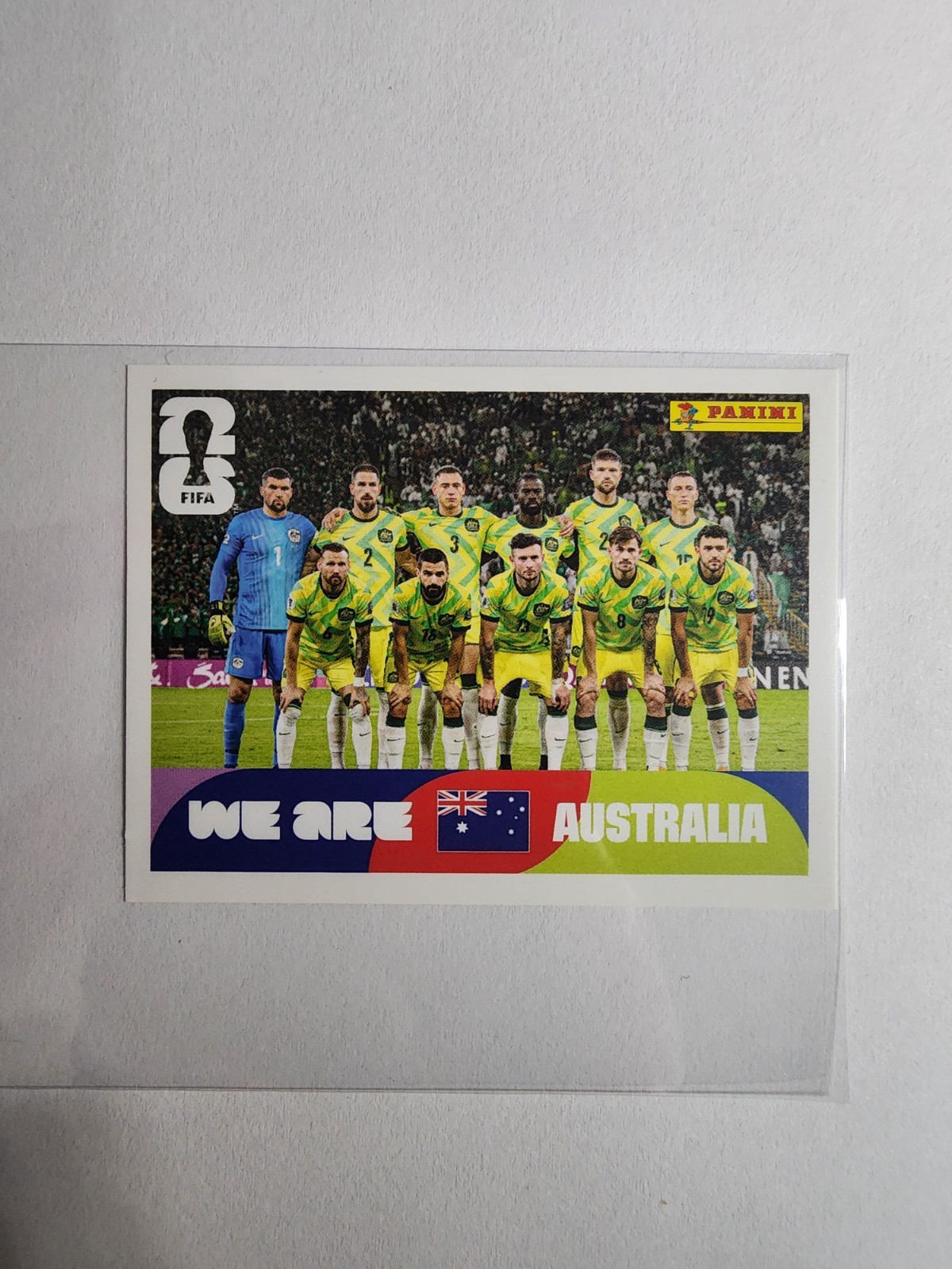 2026 Panini Fifa World Cup 26 – Australia Team Photo #AUS 13 Sticker