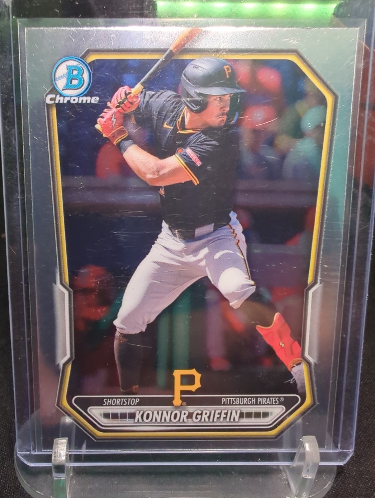 2026 Bowman Chrome • Konnor Griffin #BCP-92 • Pittsburgh Pirates