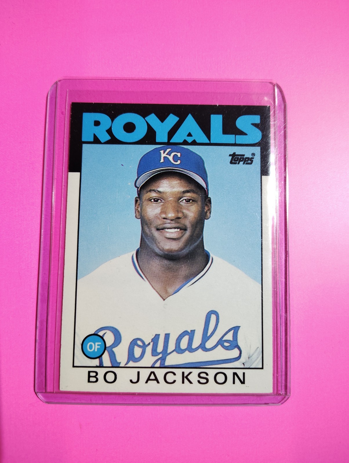 1986 Topps Traded – Bo Jackson #50T (RC)