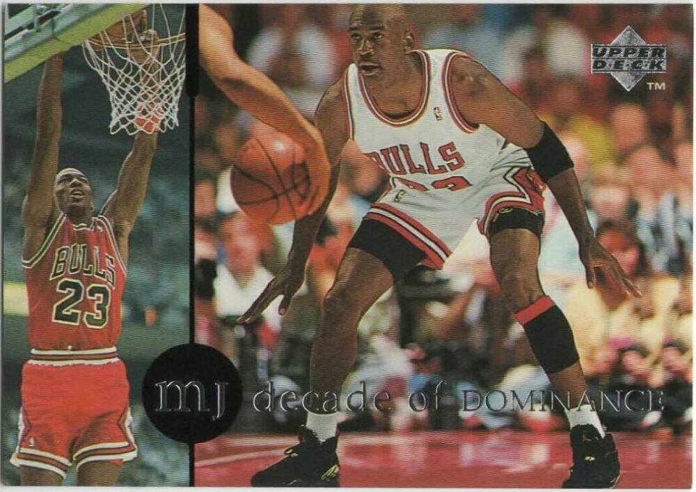 1994-95 Collector’s Choice Spanish Decade of Dominance #J6 Michael Jordan Bulls