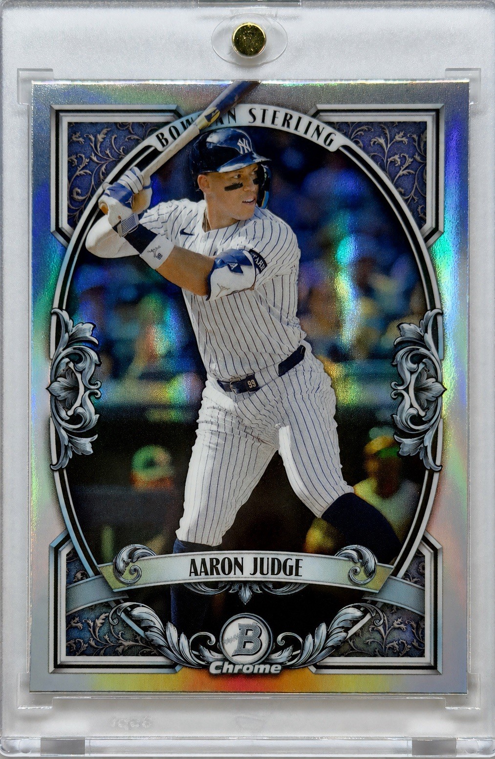 Aaron Judge 2026 Bowman Chrome Sterling Revelation #BST-4 Yankees