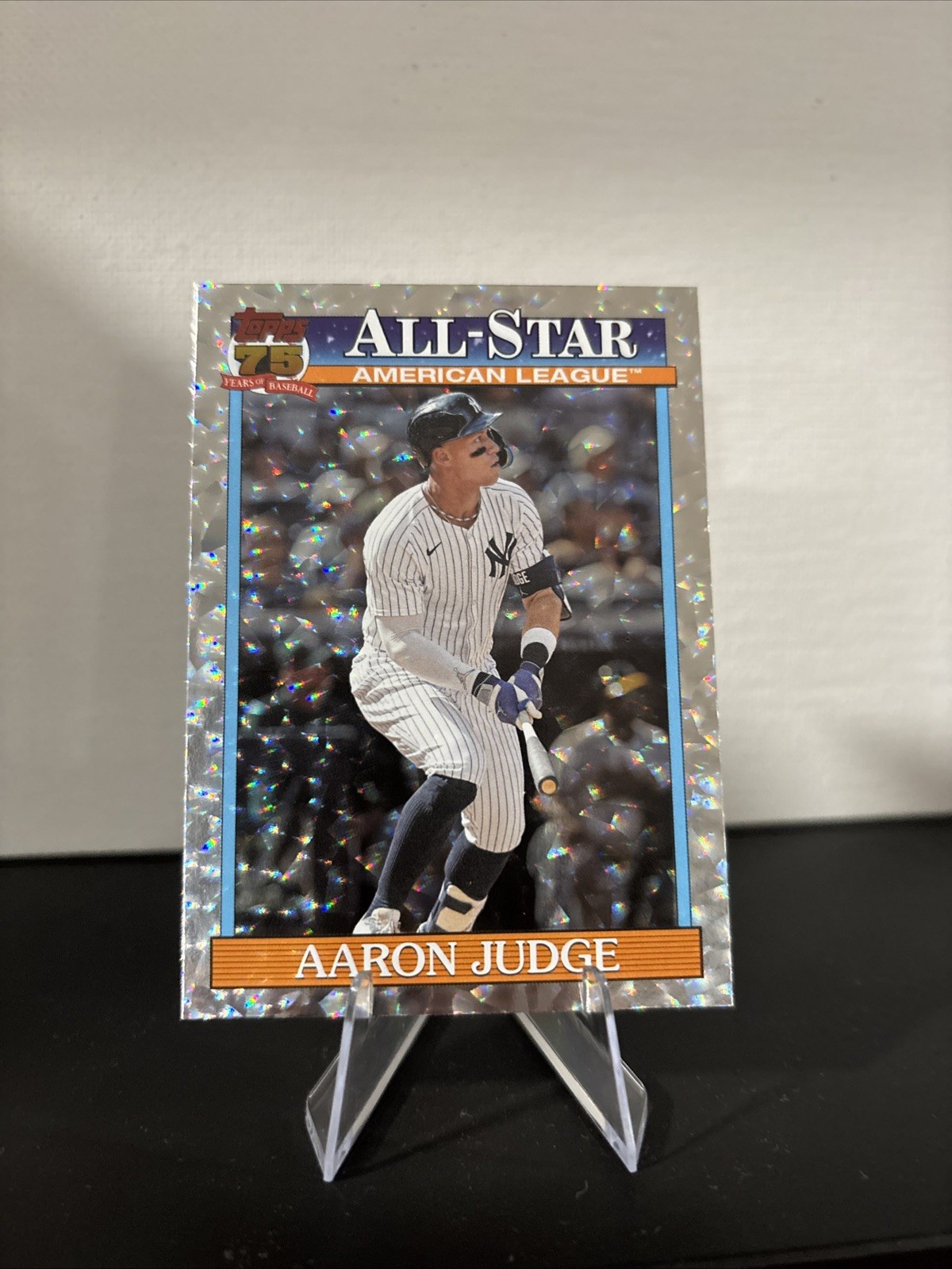 2026 Aaron Judge Topps 1991 All-Star Crackle Foil #91AS-1 Yankees Baseball