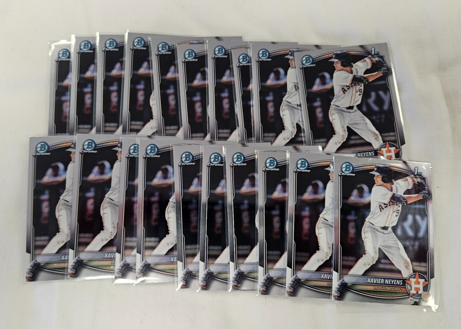 2025 Bowman Chrome Draft Xavier Neyens BDC 2 20 Card Lot