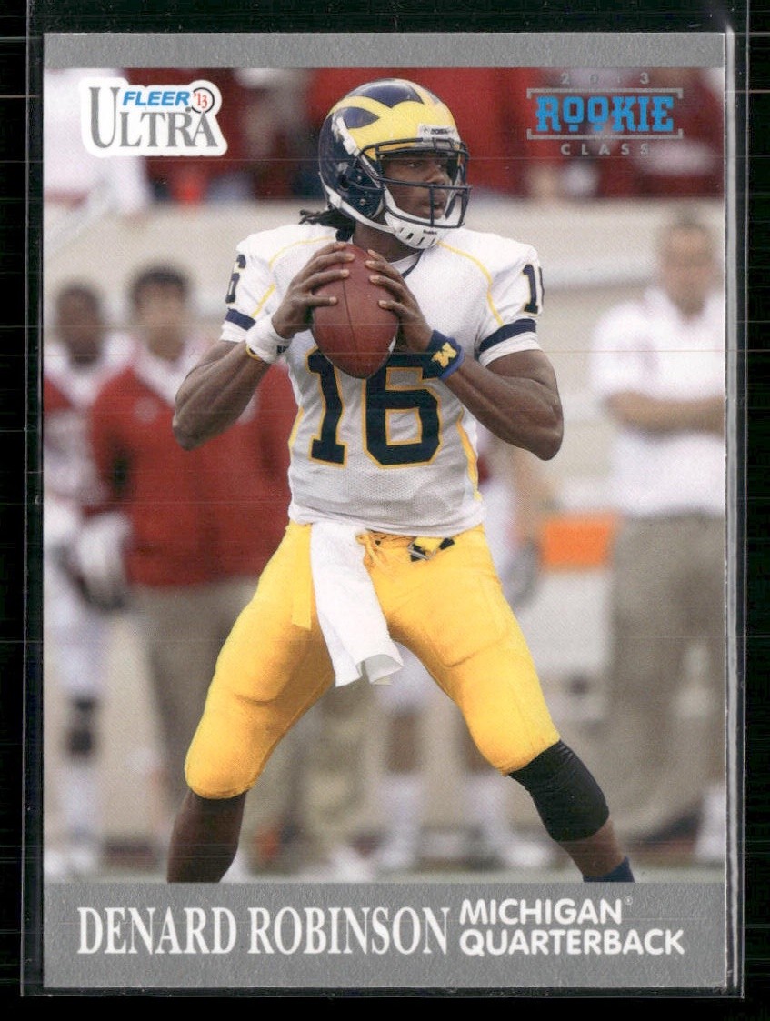 2013 Fleer Retro #95 Denard Robinson Rookie