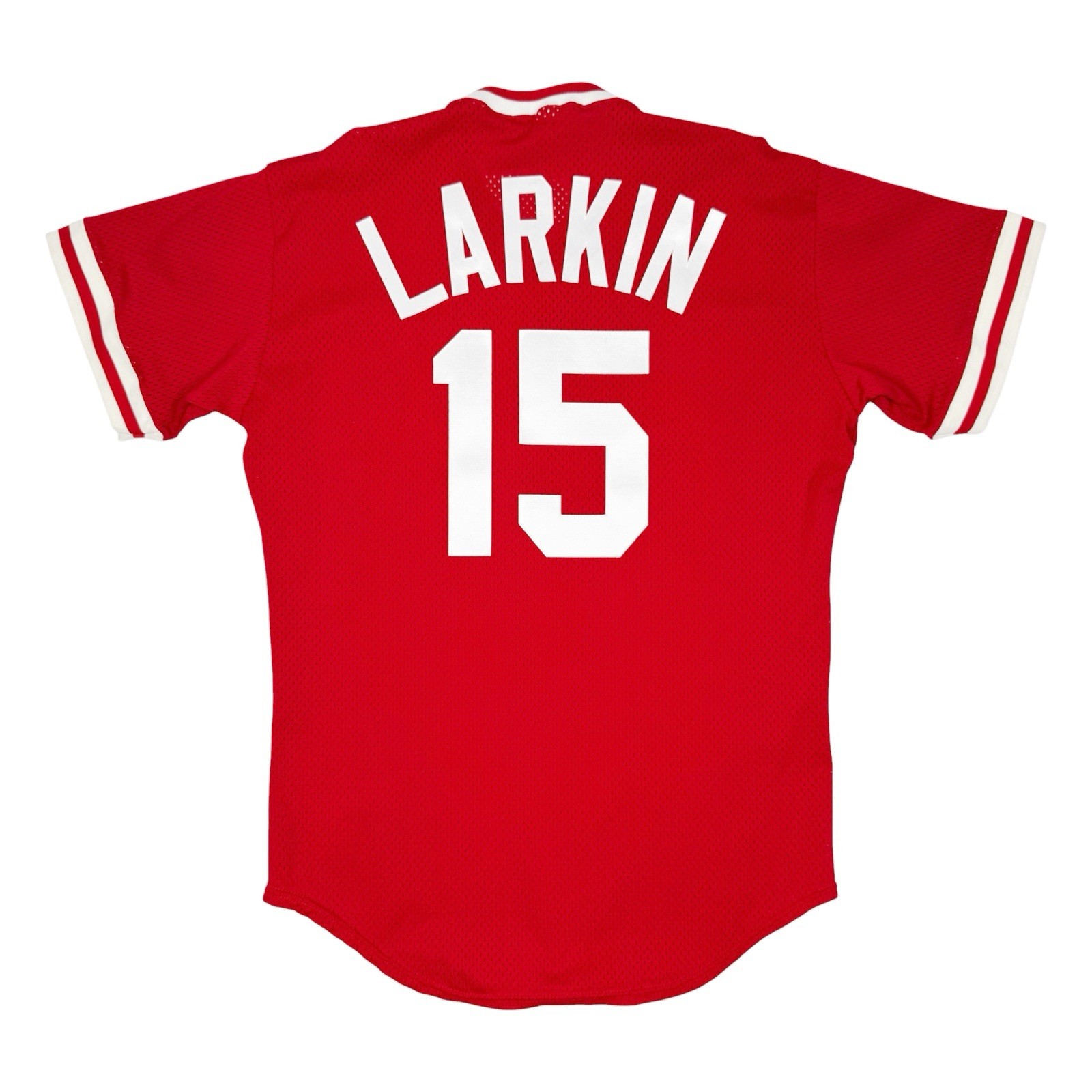Vtg 1987 MLB Cincinnati Reds Larkin Rookie Rawlings Baseball Jersey Size 44