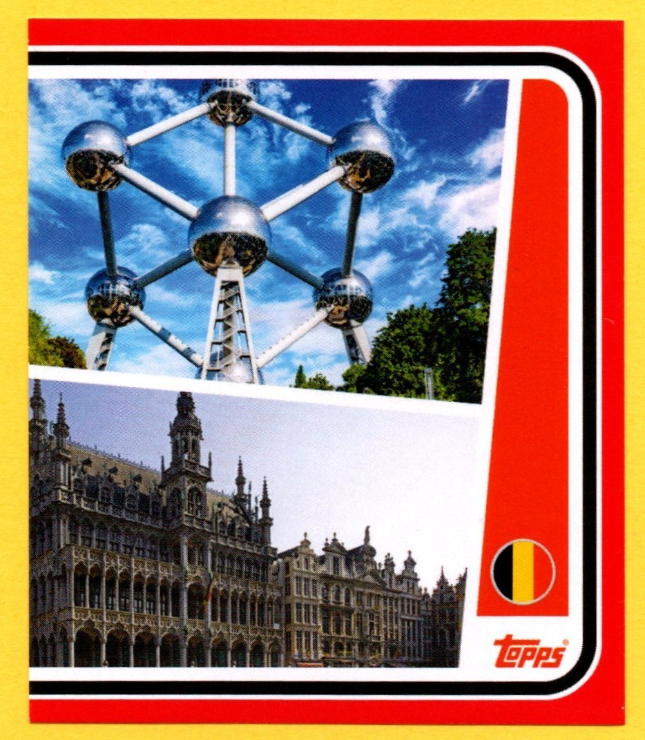 BELgium · topps UEFA Euro 2024 Germany · Schweizer Ausgabe (Rot)
