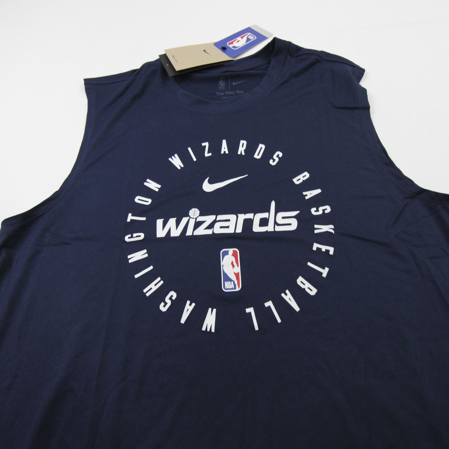 Washington Wizards Nike NBA Authentics Nike Tee Sleeveless Shirt Multiple Sizes