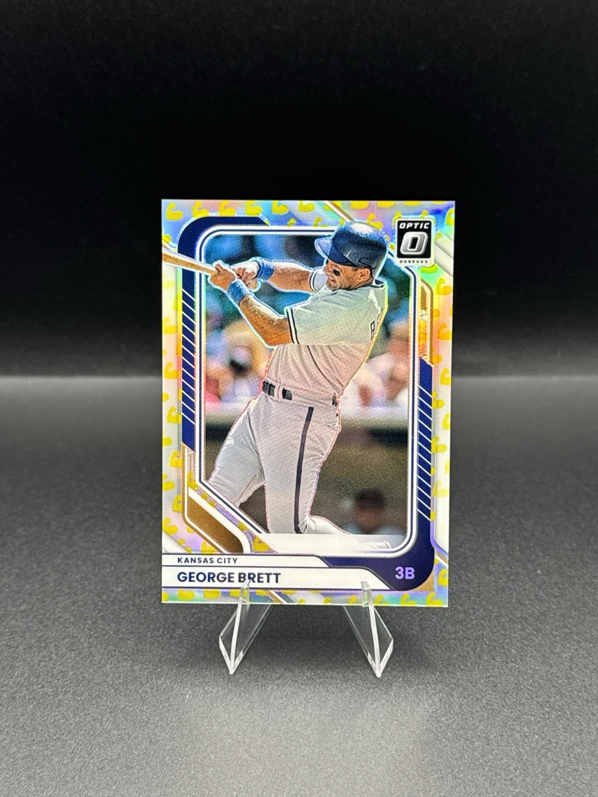 2026 Donruss Optic George Brett Strongarm Holo Fractor /149