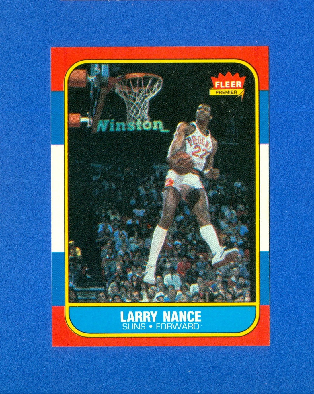 1986/1987 Fleer Basketball #78 Larry Nance ’86/87 RC Rookie Card NR/MT Condition