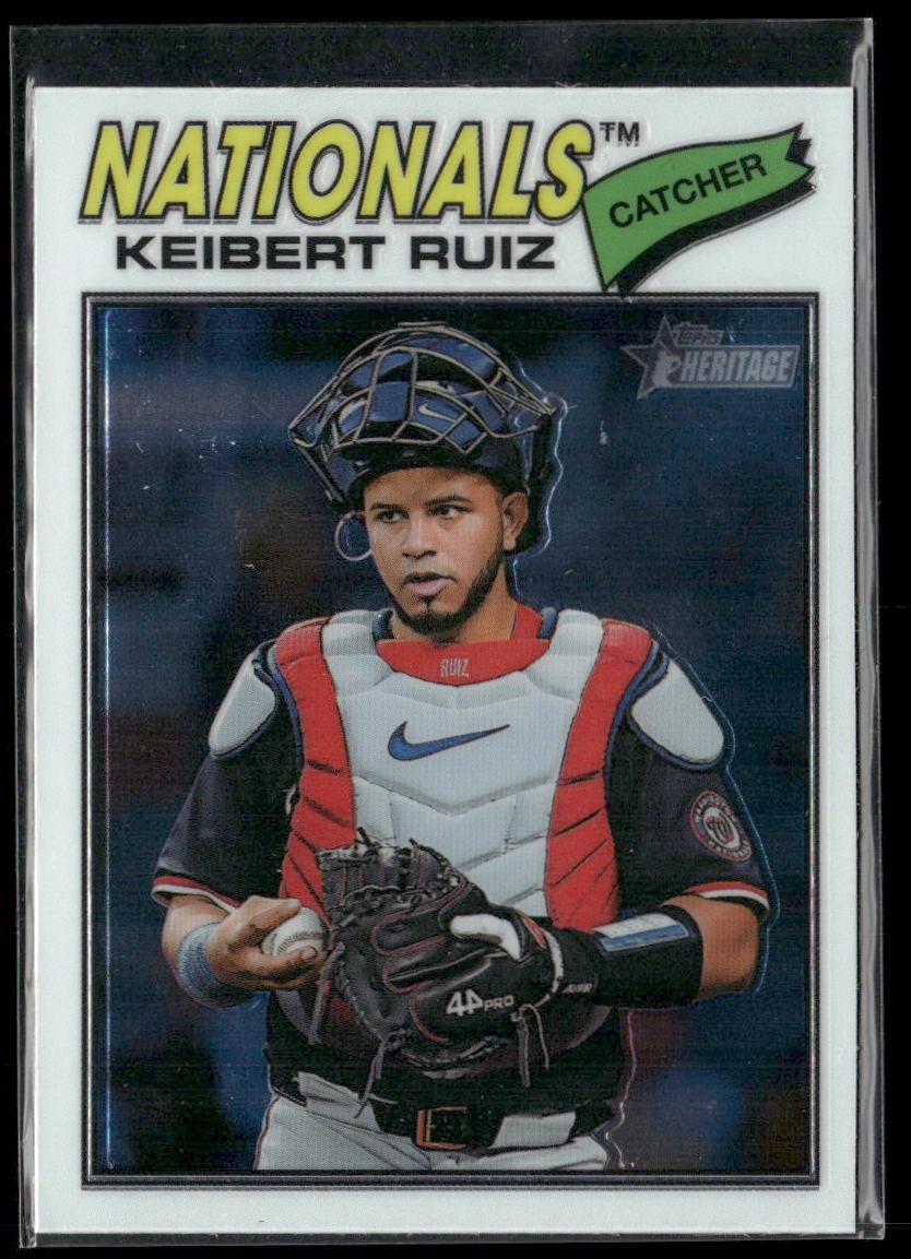 2026 Topps Heritage #201 Keibert Ruiz Chrome