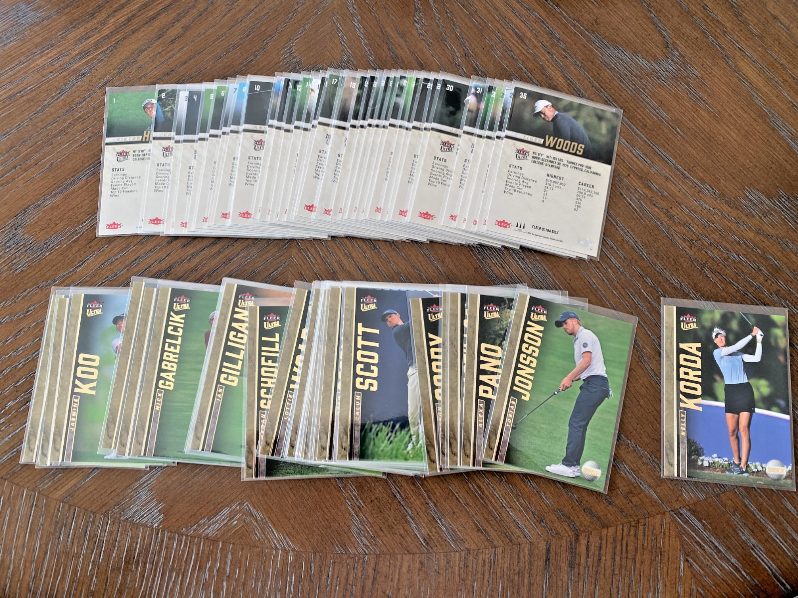 2026 UD Fleer Ultra Golf Choice Base & Rookies RC Complete your set #1-65 Korda