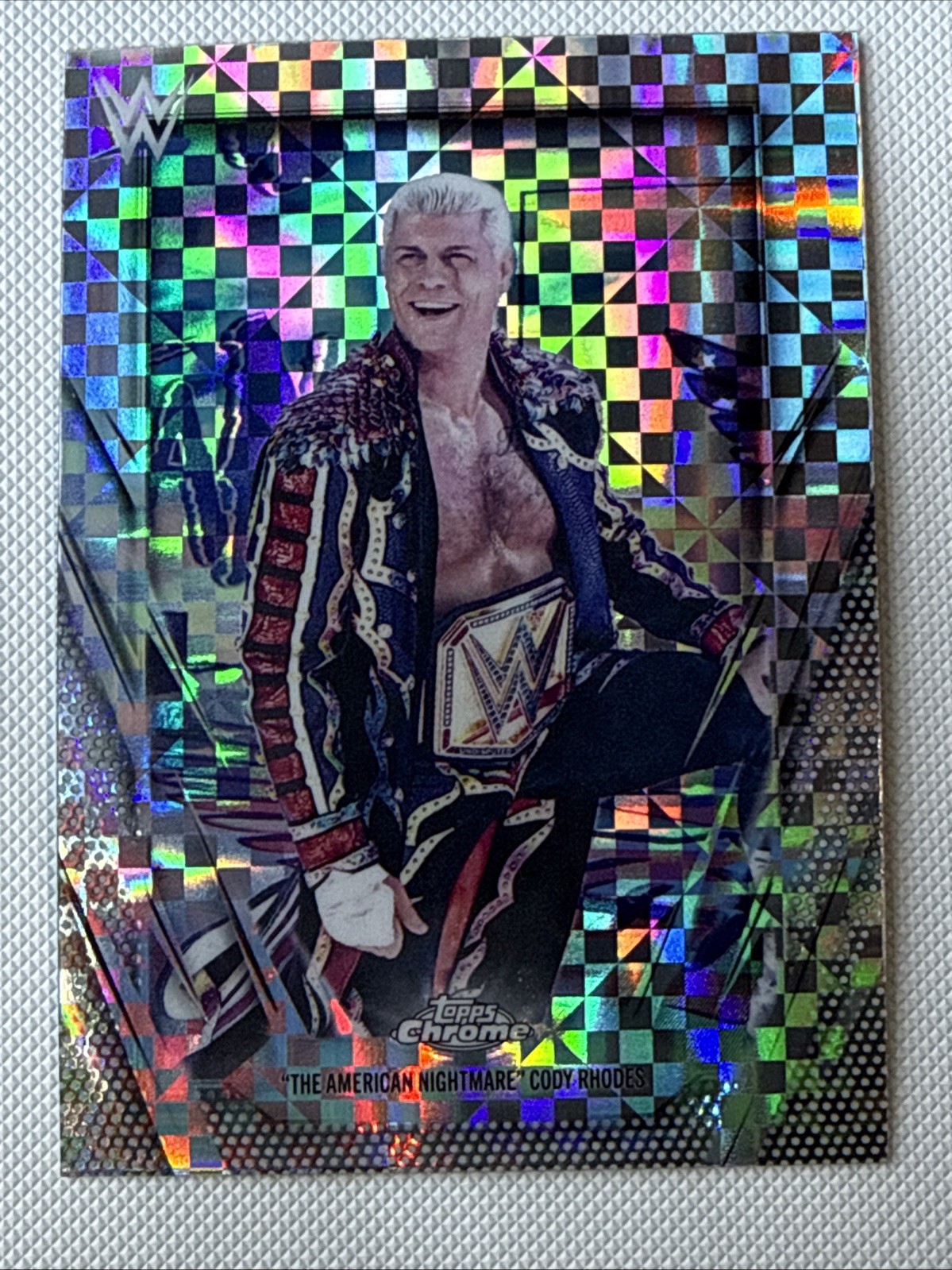 X-FRACTOR REFRACTOR 2026 Topps Chrome WWE Wrestling Cards You Pick/Choose! READ*