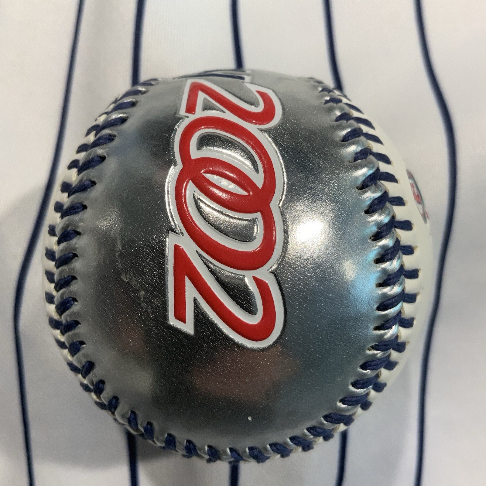 Opening Days 2002 Cleveland Indians Vs. Twins Souvenir Baseball Ball