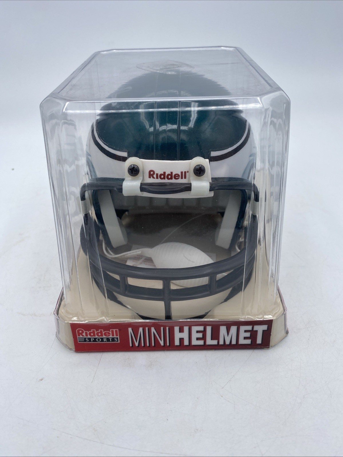 Riddell Philadelphia Eagles NFL Mini Helmet Green White Black UNKNOWN SIGNATURE
