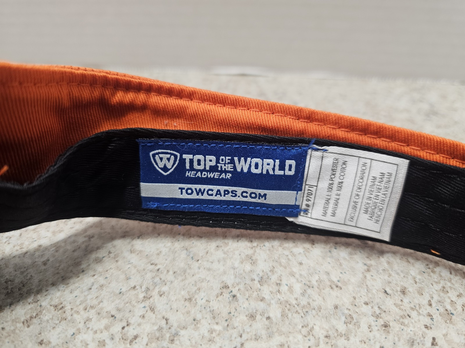 Florida Gators NCAA Visor Unidentified Autograph No COA