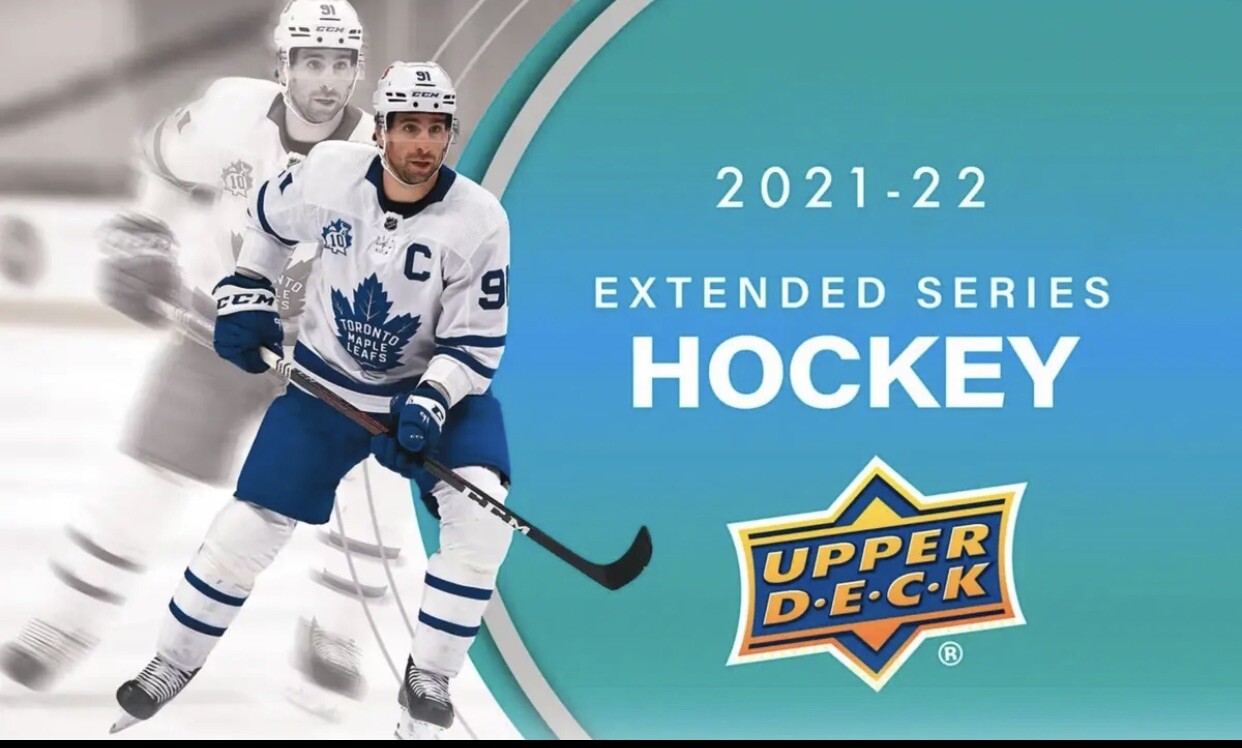 2021-22 Upper Deck Hockey Extended Series Complete Base Set #501-700