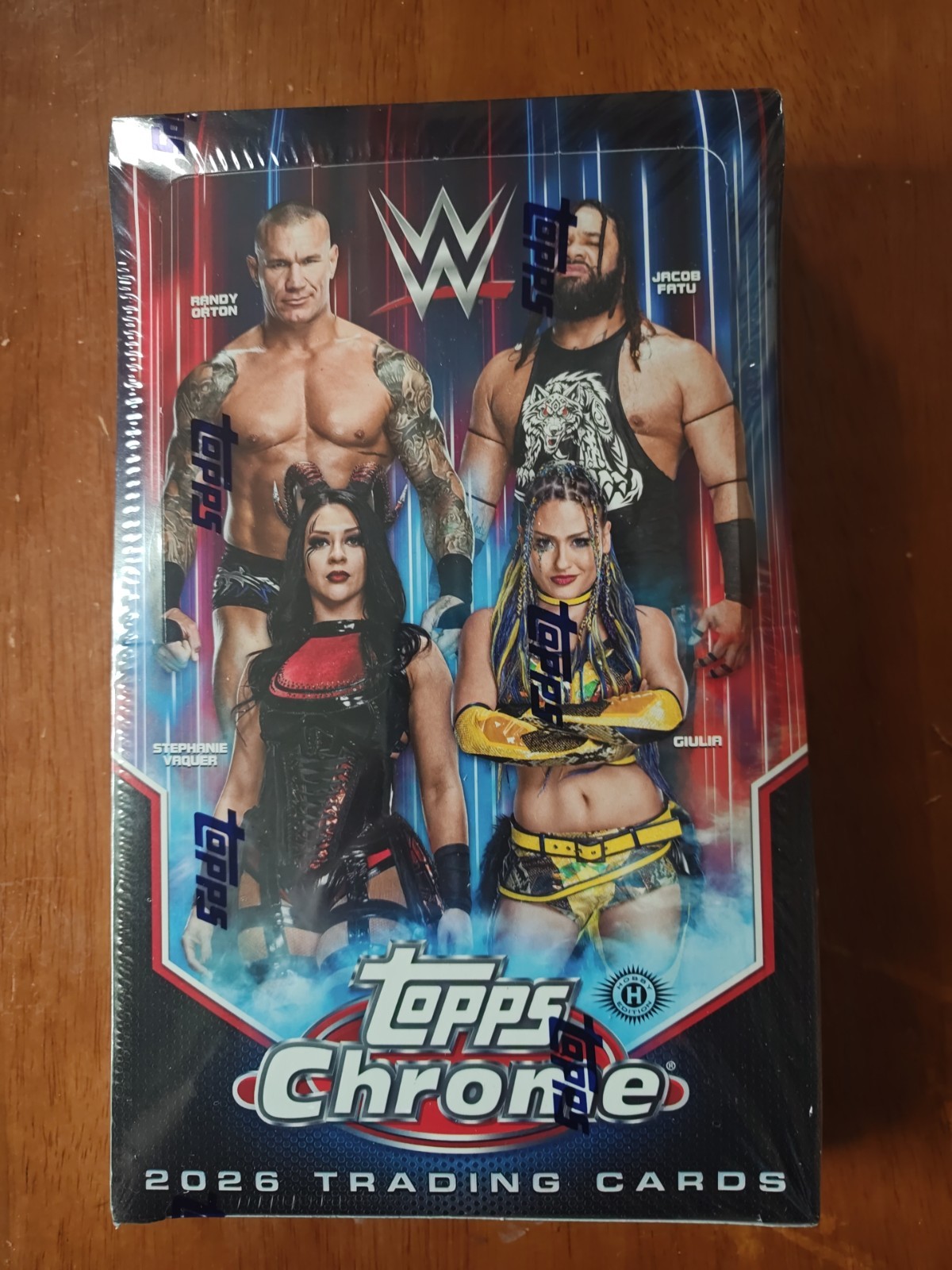 2026 Topps Chrome WWE Hobby Box IN HAND