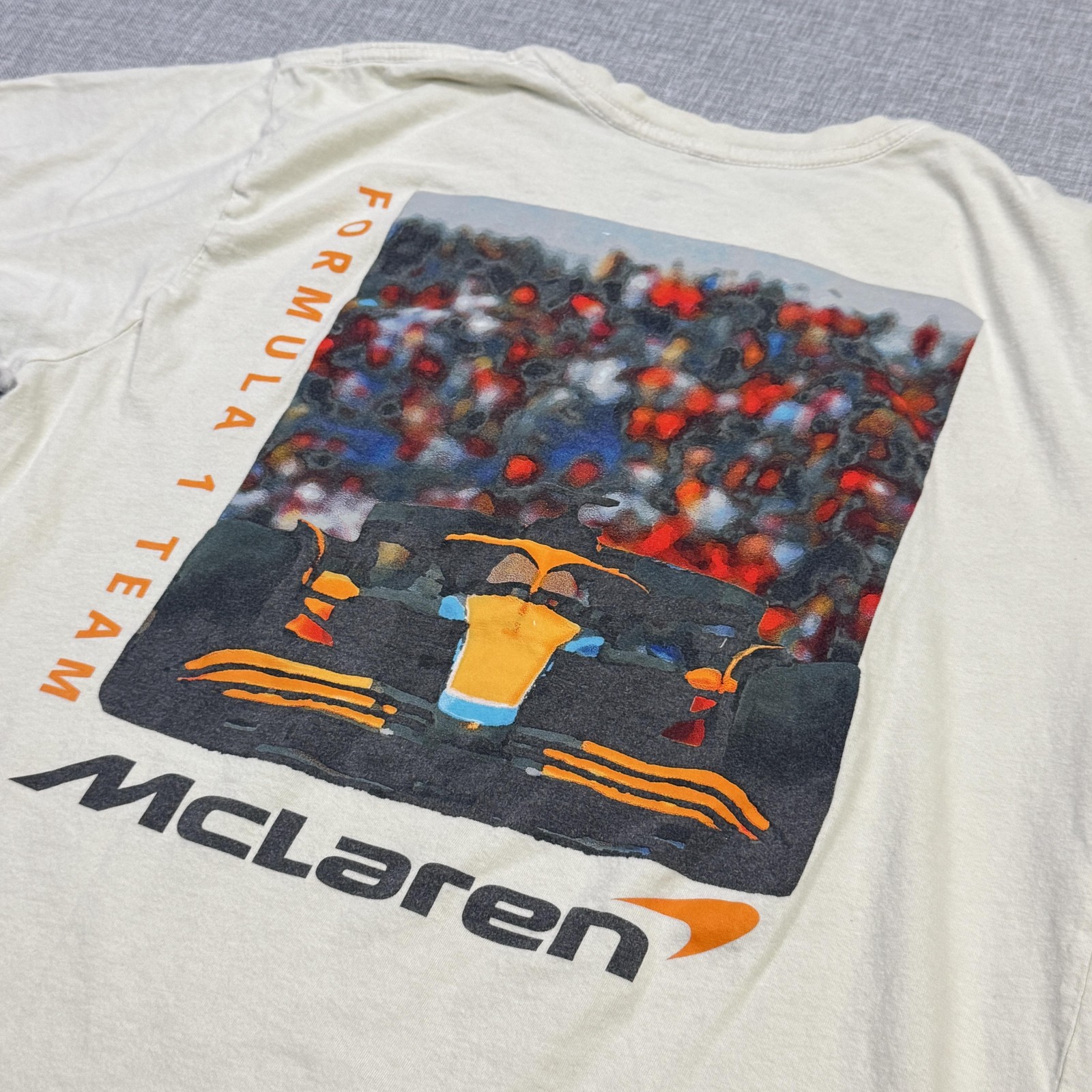 McLaren Formula 1 Team T-Shirt Mens Medium White Racing-Formula 1 Team Apparel