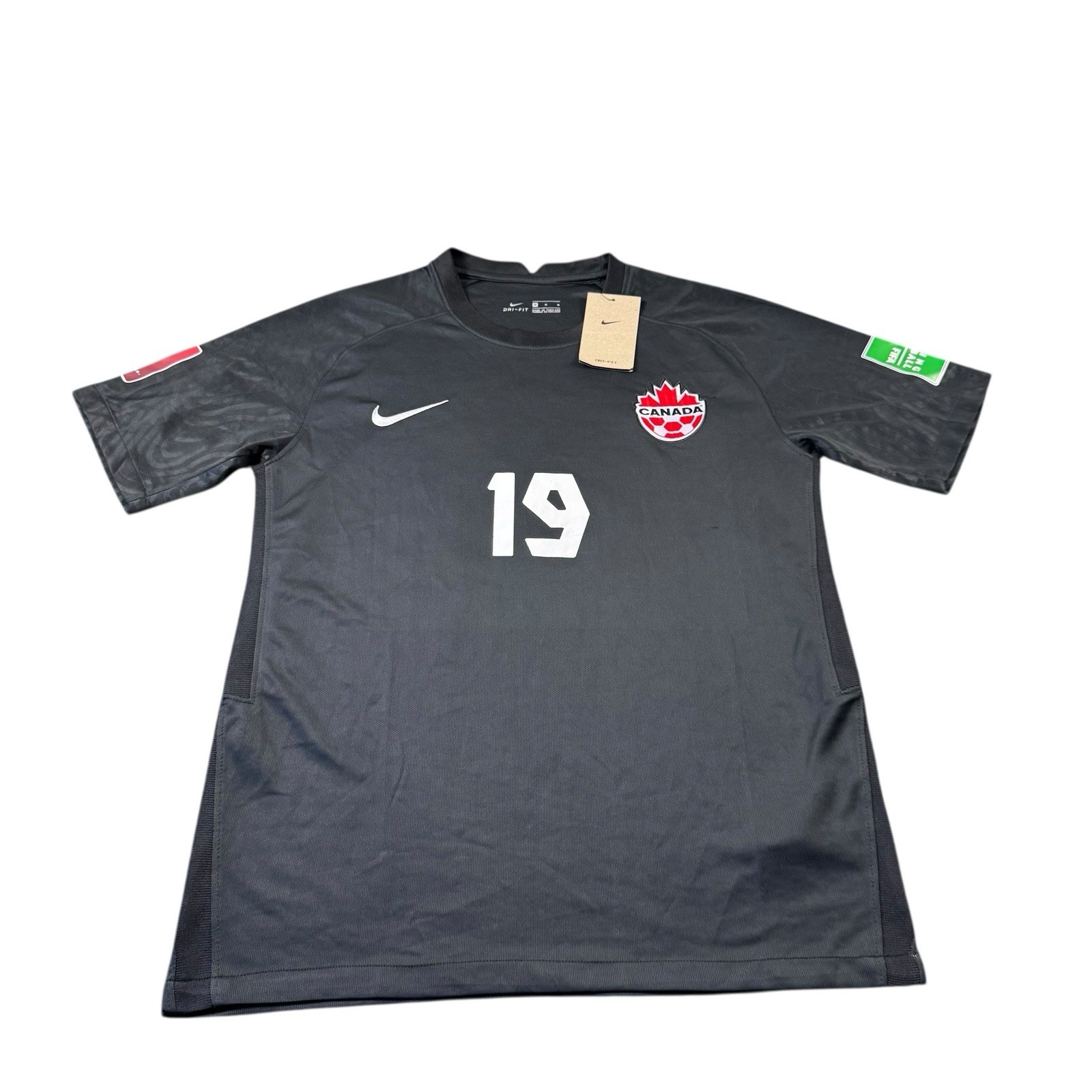 Nike Team Canada Alphonso Davies #19 Qatar Qualifier Jersey Size M NWT RARE