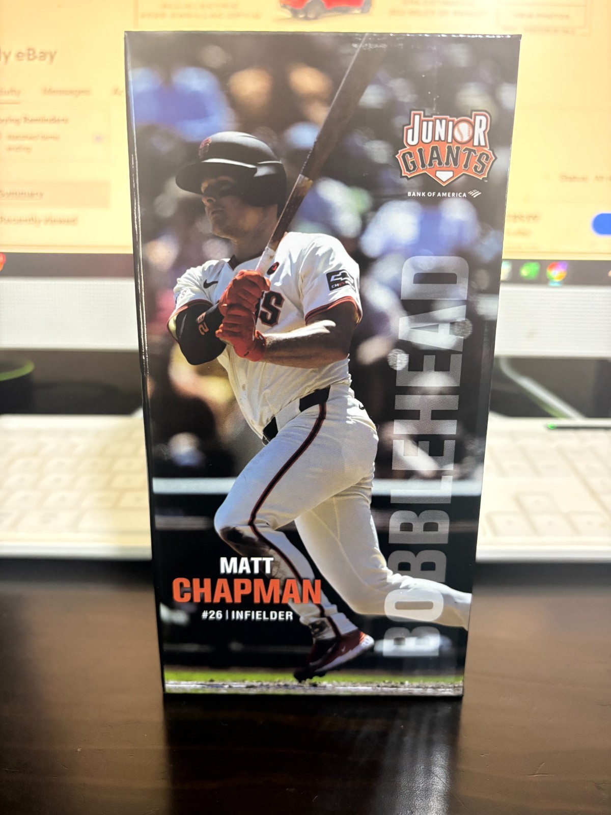 San Francisco giants Matt Chapman Junior Giants Bobblehead NIB