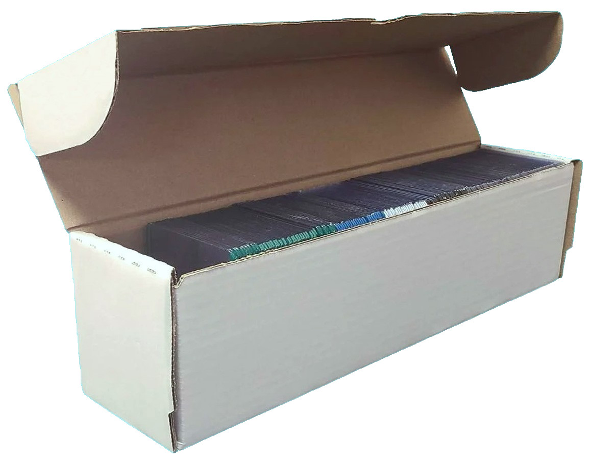 3 BCW 14 Inch 210 Toploader Cardboard Storage Boxes Trading Sports Baseball Card