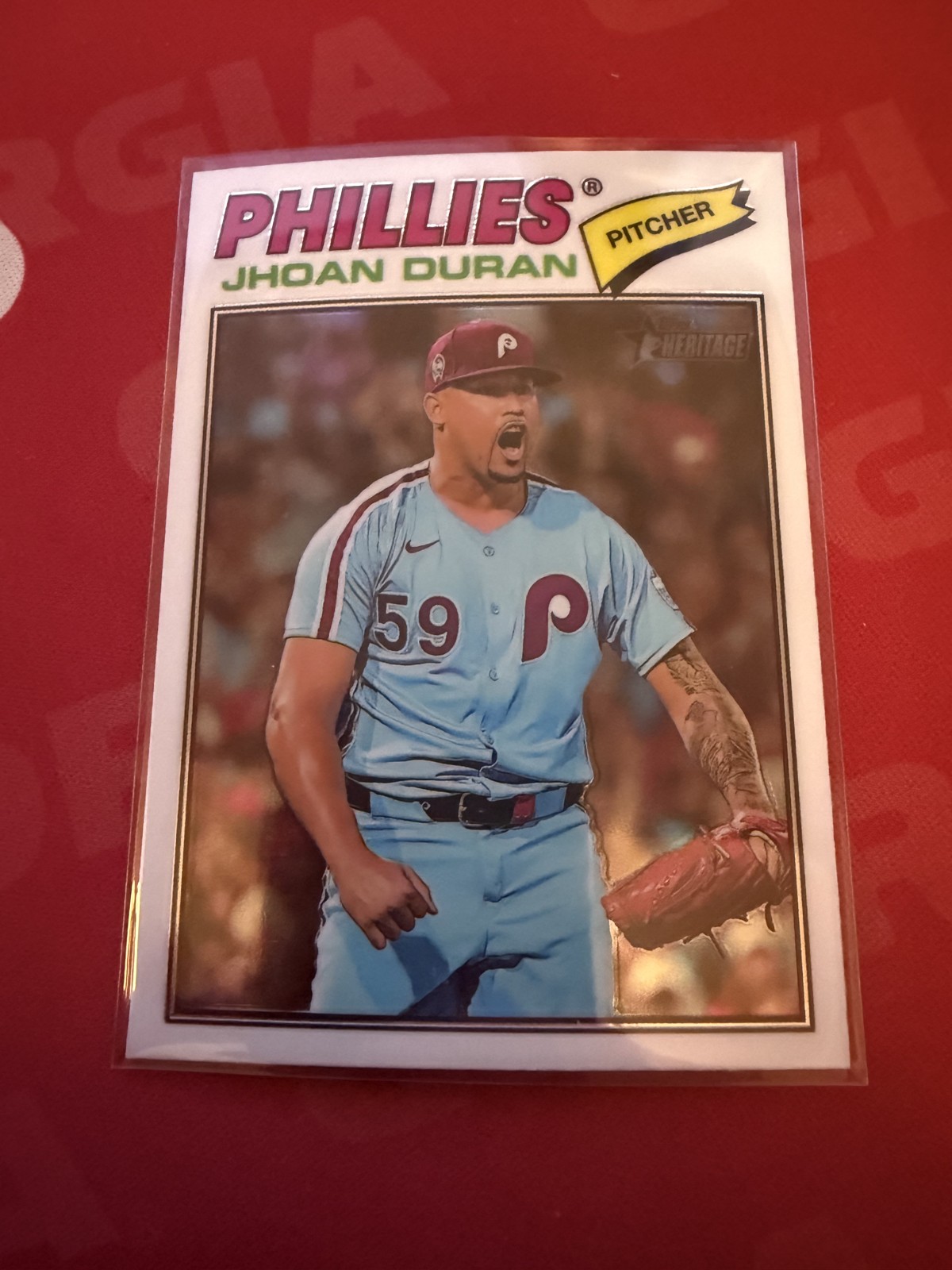 2026 Topps Heritage – Jhoan Duran #14 Chrome