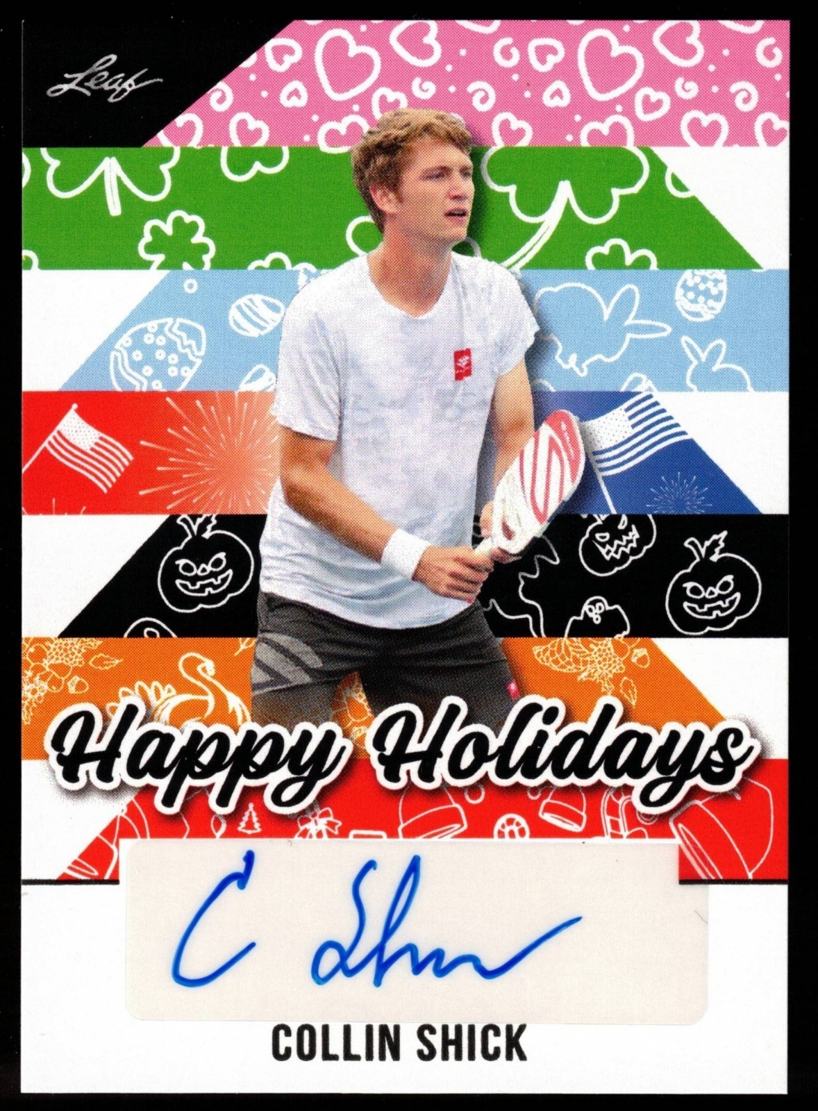 Collin Shick – 2025 Leaf Holiday Autograph #BA-CS1 (AU) FREE SHIPPING!!
