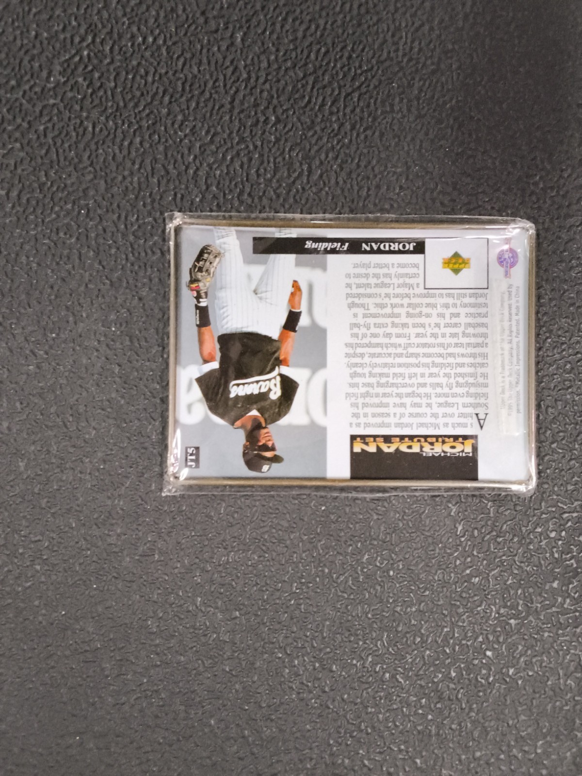 1995 Upper Deck Michael Jordan Baseball Tribute Set (5) Metal Embossed Cards