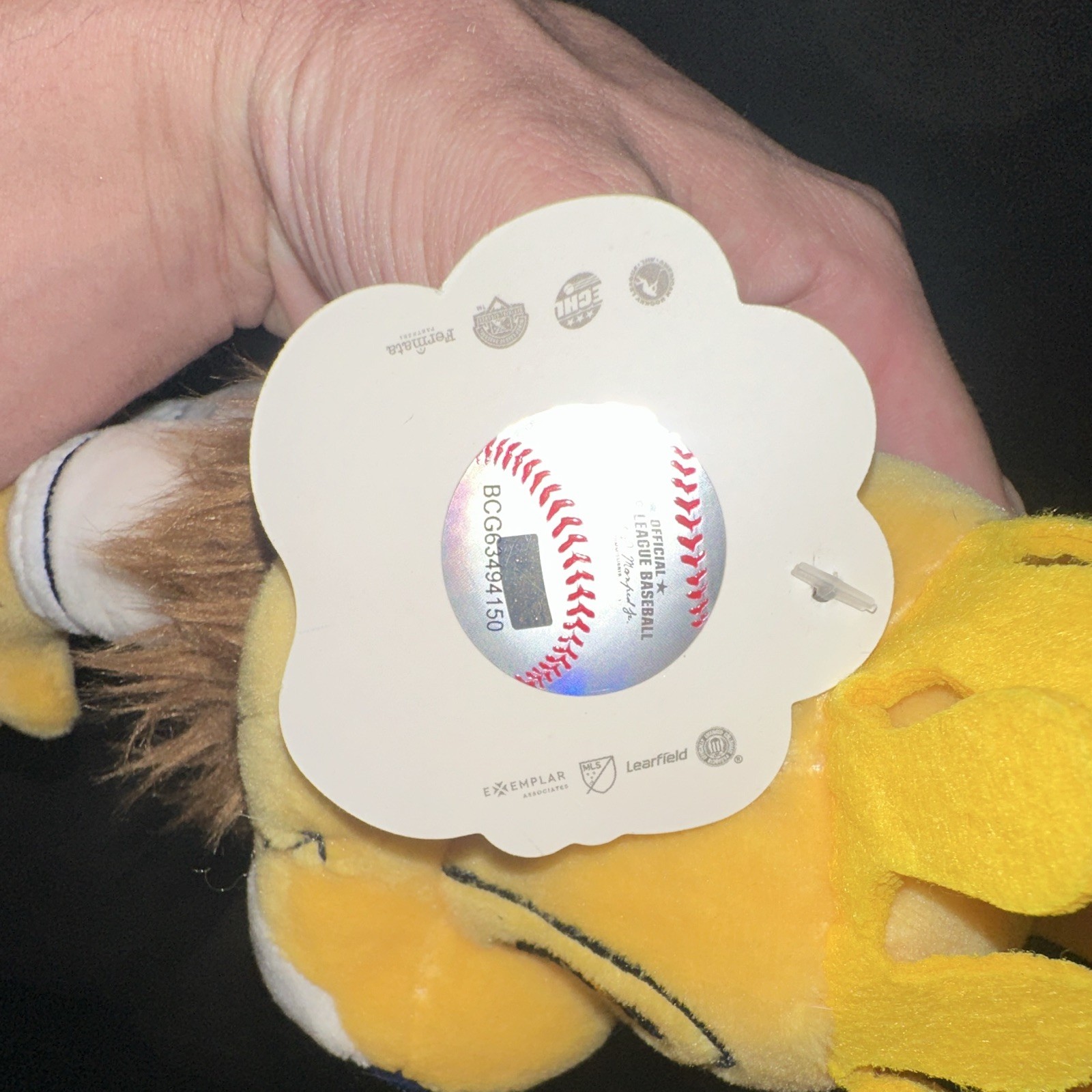 Bleacher Creatures Kansas City Royals Slugerrr Plush Figure Mascot MLB