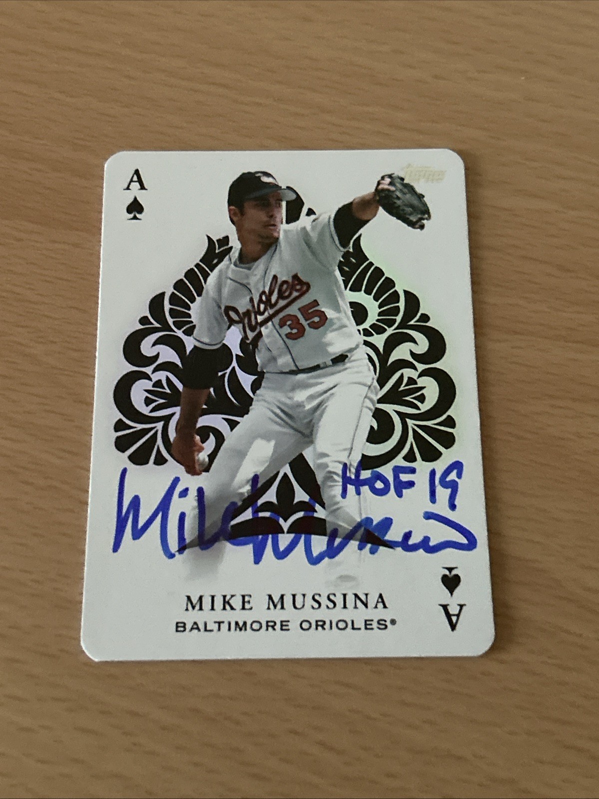 2023 Topps Series 2 Baseball ALL ACES Mike Mussina Auto HOF 19 #AA-28