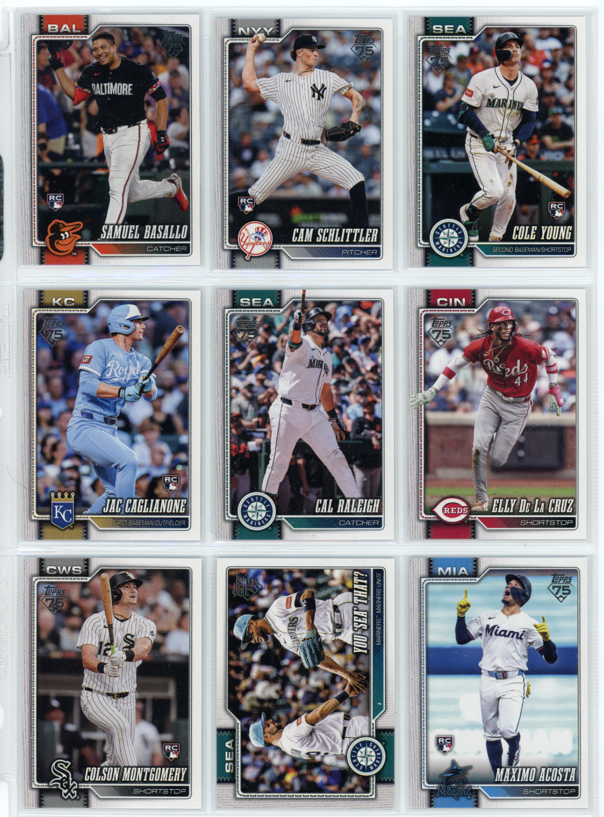 2026 Topps Series 1 – Base – #1-175 – You Pick/Choose – Complete Your Set