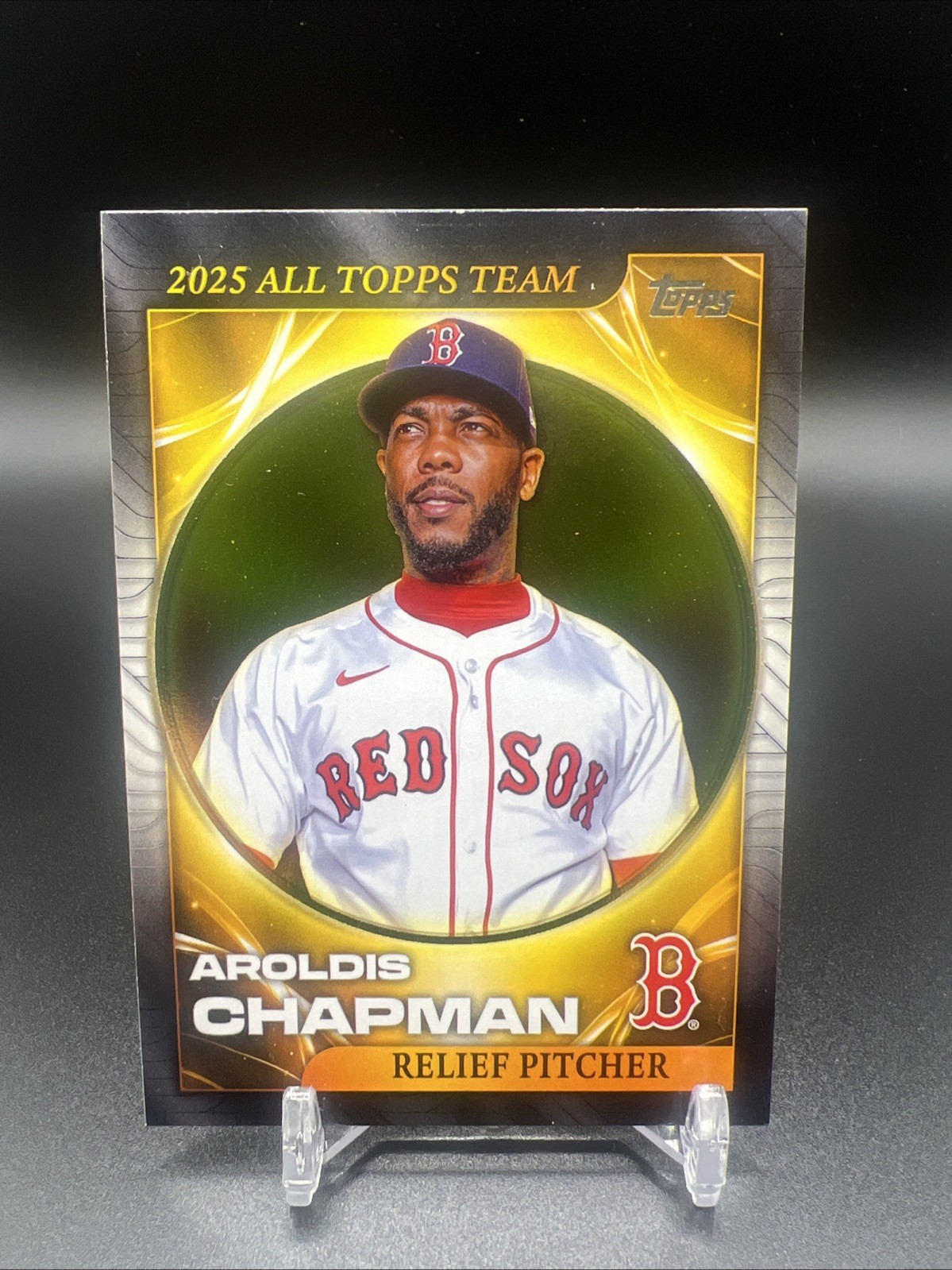 Aroldis Chapman Topps 2025 Update Series All Topps Team #US116 Gold