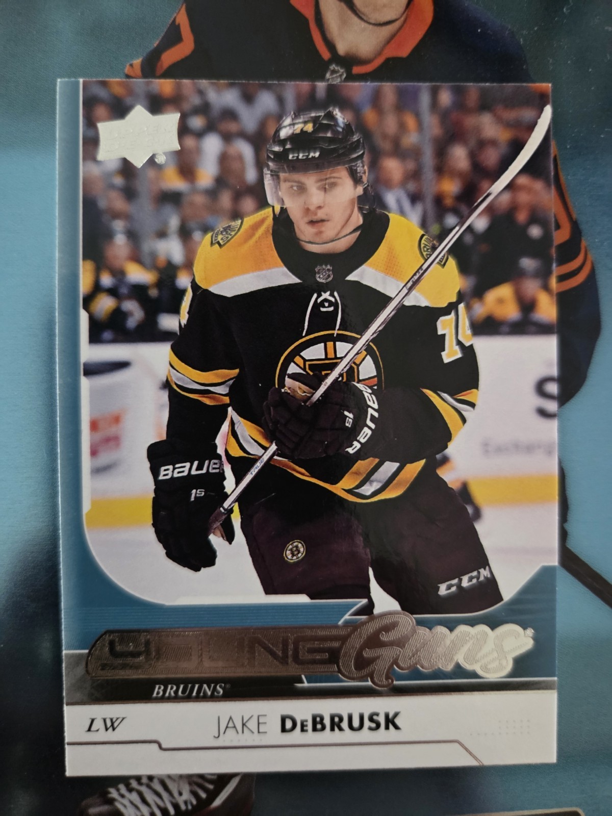 2017-18 Upper Deck UD Young Guns YG Jake DeBrusk Rookie Card RC #212 Bruins