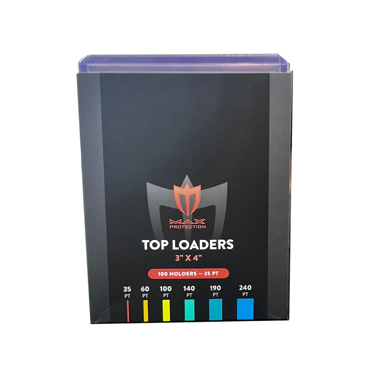 YOU PICK Ultra Max Pro Top Loaders Standard Card 35 55 100 130 180 pt Holders