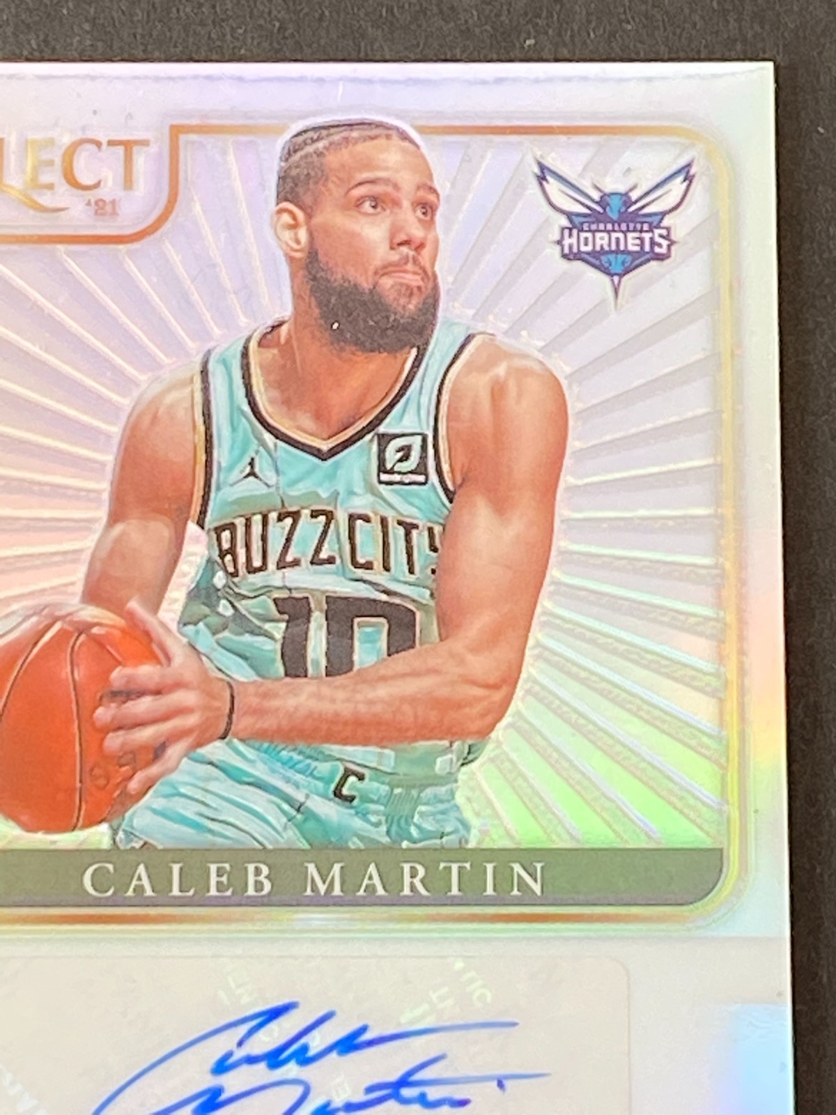 Caleb Martin 2020-21 Panini Select #YES-CMA Youth Explosion Auto Silver Prizm