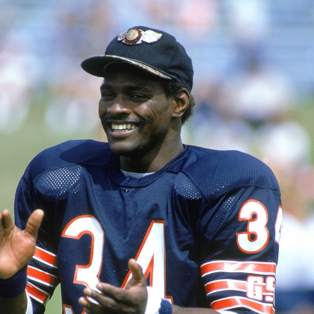 WALTER PAYTON GAME USED WORN PATCH NFL COA HOLOGRAM CHICAGO BEARS HOF FANATICS