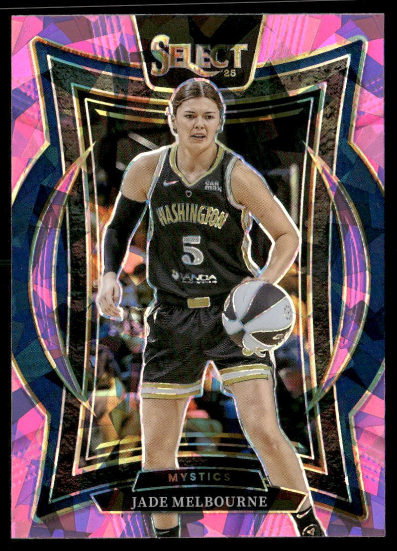 2025 Panini Select WNBA #3 Jade Melbourne Pink Ice Prizms