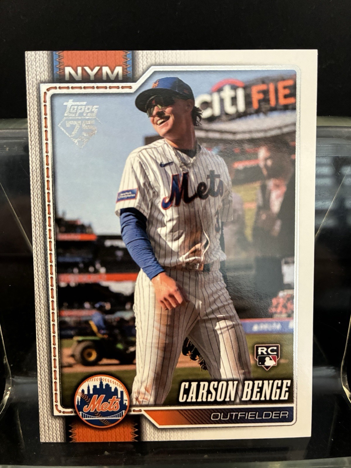2026 Topps Baseball Complete Set Carson Benge Rookie RC Short Print #699 Mets